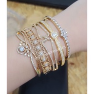 GOLD BRACELET EXACTLY GENUINE GOLD/ GOLD DIAMOND BRACELET MICRODIAMOND BRACELET XP BRACELET