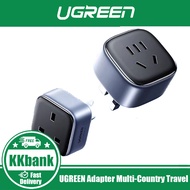 UGREEN adapter Multi-country Travel 250V Power to Socket Converter/Converter Plugs