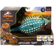 Mattel Jurassic World (USED) Roar Attack Camp Cretaceous Ankylosaurus Bumpy (USED. NO BOX)