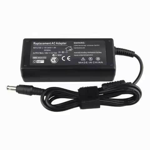 19V 3.16A 5.5*3.0mm Adapter AD-6019 Charger for Samsung Np200a5b Np300e5a Np305e5a Np365e5c RV515 RV