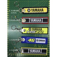 YAMAHA 46 KEYCHAIN KEYRING YAMAHA LOGO YAMAHA Y15ZR