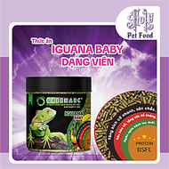 Thức ăn bò sát IGUANA Baby dạng VIÊN, Rồng Nam Mỹ Baby từ 5x đến 9x - hộp 360g