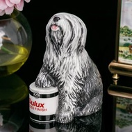 英國Royal Doulton手繪古代牧羊犬2011 Dulux DOG手繪陶瓷工藝品