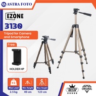 EZONE 3130 Lightweight Tripod Stand 4-Section Aluminum