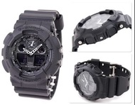 深水埗 有門市  G-SHOCK 全新正貨 1年保養 CASIO 錶 卡西歐 GSHOCK 男裝/女裝/手錶 卡西欧 GA-100-1A1 GA100-1A1 GA-100-1 GA100-1