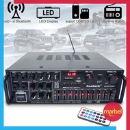 Bluetooth EQ Home Theater 2000W AV Receiver Karaoke Amplifier