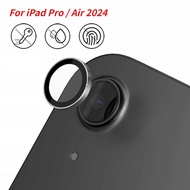 Metal Lens Ring Case for iPad Pro 11 A2837 Camera Lens Ring Screen Protector for iPad Air 11 / 13 2024 Pro 11 5th Gen M4 Air 6th Gen