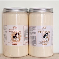 2 kg of premium skin whitening body cream with cheese, 2 large jars.