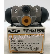 PERODUA ALZA 1.5 REAR NACO BRAKE PUMP 47550-B1020