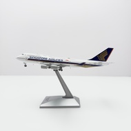 YY Wings 1/400 Singapore Airlines B747-400 9V-SMU Metal Aircraft Model Aircraft