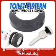 Cistern Toilet Accessories Donut Washer Sponge Cistern Screw Toilet Bowl Accessories Flushing Parts 