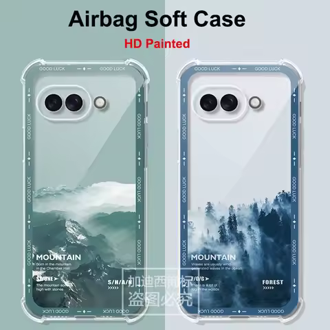 For Google Pixel 9A Phone Case Pixel9A Transparent TPU Silicone Soft Cover For Google Pixel 9 Pro Sh