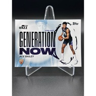 Topps Nba Card 24-25 Ace Bailey Generation Now