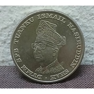 1969 10TH ANNIVERSARY OF BANK NEGARA MALAYSIA 1 RINGGIT COIN