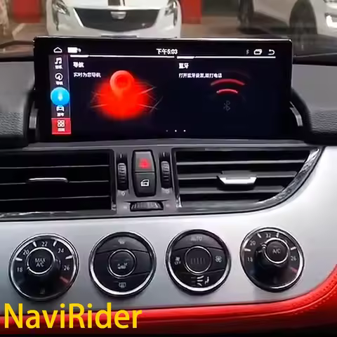 Android 14 Qled Screen 10.25" For BMW Z4 E89 E85 E86 2002-2018 CIC System Auto Car Radio Stereo Play