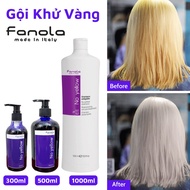 FANOLA NO YELLOW Purple Shampoo 1000ML ITALY - DE-YELLOWING to preserve color for dyed hair, bleache