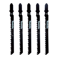 Makita D-34899 Wood Jigsaw Blades For Jig Saws - Curved Cuts For Soft Wood & PVC - 4" 6 TPI HCS Saw 