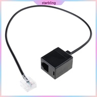 Star RJ45 To RJ11 Adapter Cord Ethernet RJ45 Male To Telephone RJ11 Female Converter For Telecommuni