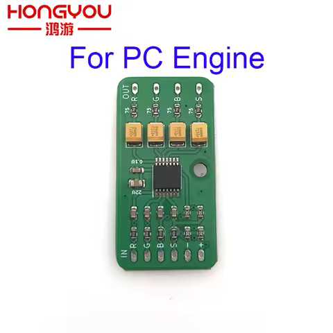 For PC Engine Video Amplifier/TurboGrafx-16THS7374 RGB Amp