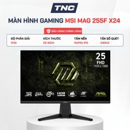MSI MAG 255F X24 Gaming Monitor 25 Inch/ Rapid IPS/ FHD/ 240Hz/ 0.5ms - - TNC STORE