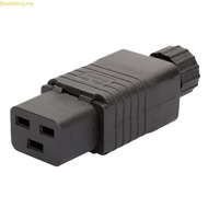Doublebuy IEC PDU UPS 16A 250VAC 320 C 19 plug IEC C19 DIY plug conector IEC conector IEC 320 C19 IE