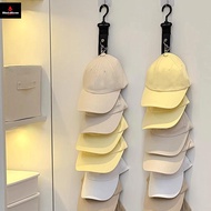 Baseball Cap Storage Organizer With Eight Clips Wall Mounted Cap Holder Closet Storage Organizer Cap