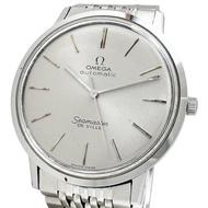 OMEGA海馬系列「惡魔」復古腕錶，已翻新，不銹鋼錶殼，自動上鍊機芯，銀色錶盤/銀色錶帶，男士款 [二手]