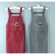 Cotton Linen Strap Cotton Apron Kitchen Apron