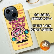 HP (RC10) Case Tecno Spark Go1hp/ Cute Girl Motif Tecno Spark Go1 hologram case Tecno Spark Go1/case