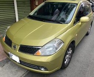 Nissan 日產 TIIDA 5D 1.8 深黃(芥末綠) 2007年 13.8萬里程 代步車 二手價 $138000