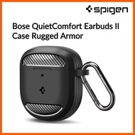 Spigen Bose QuietComfort Ultra Earbuds Case / Earbuds II Case Rugged Armor Wireless Earbuds Cover