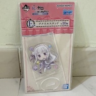 Re零 Re : 從零開始的異世界生活  微甜的幸福生活 一番賞 E賞 愛蜜莉雅 Emilia 立牌 擺設 壓克力展示架
