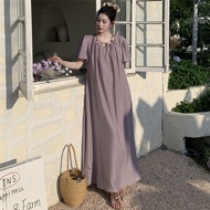 Oladivi Plus Size Women's Loose Dress - Summer Short-Sleeve Oversized Tunic 60117 F054