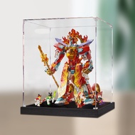[Transparent Display Box] Acrylic Display Box Suitable for Lego 80057 Nezha Beacon Figure Storage Bo