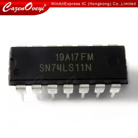 Hot sales 10pcs/lot SN74LS11N DIP-14 74LS11N 74LS11 In Stock