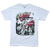 OZZY OSBOURNE T-SHIRT : CRUCIFORM (WHITE)