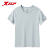 Xtep Women's Sports Shirt Comfortable Breathable Sports Shirt 876228010063