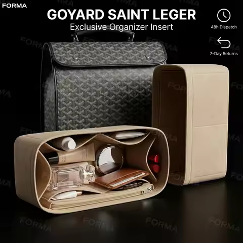 Inner Purse Organizer Insert Fit Goyard Saint Leger Bag Tote Shaper Liner Inner Purse Divider Laptop