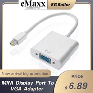 Mini DP to VGA Adapter For MacBook Air Pro iMac Mac Mini Thunderbolt Mini DisplayPort Display Port Mini DP TO VGA Cable Adapter 1080P
