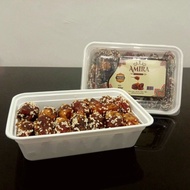 Amira Buah Kurma Sagrai Asli Lapis Madu Wijen Almond Premium Tanpa