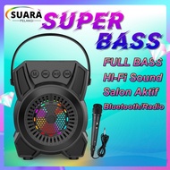 viral [PRO BASS] Speaker Bluetooth Karaoke Super Bass Robot jbl