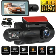 Mới A68 ống kính kép 3-inch Máy ghi âm lái xe với độ nét cao nhìn trong đêm 1080p cho đảo ngược ở ph