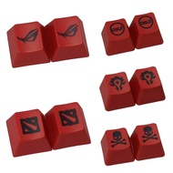 2PCS PBT Keycap Sublimation Personality ESC Key osu Su For Mechanical Keyboard R4