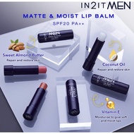 IN2IT Men Matte & Moist Lip Balm SPF20 PA++