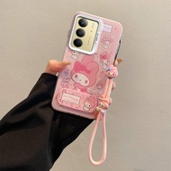 Kawaii Pastel Print Transparent Phone Case suitable for realme C75 C75x C73 C71 4G 14x 5G Narzo 80 l