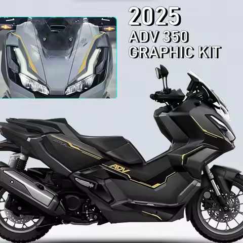 2025 ADV350 Motorcycle Decorations For Honda ADV 350 Graphic Kit 2025 adv350 Body Pull Flower Decora