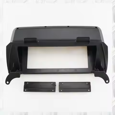 A10U-Android 9 Inch Car Radio MP5 Stereo Player 2 Din Head Unit Panel Fascia Dash Board Frame For BM