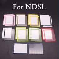 1Pair/2Pcs 8 color Upper LCD Screen Len Lower Frame + Plastic Cover Replacement For Nintend DS Lite 