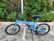 TRINX FLYBIRD 20吋7速藍色摺疊單車