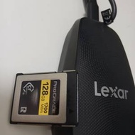 Pro grade  cf express 128gb lexar card reader